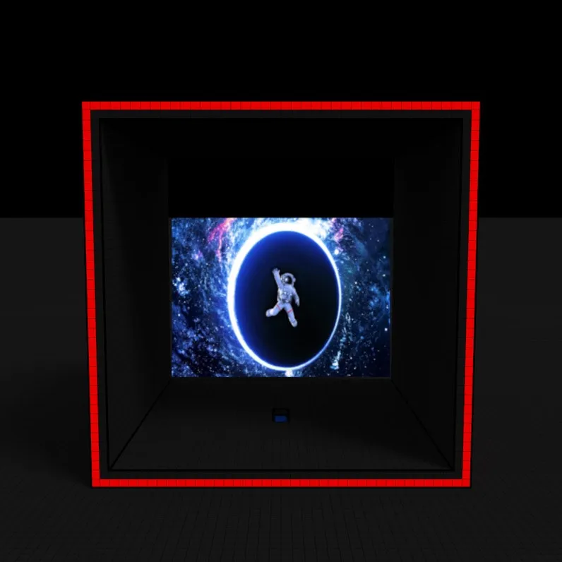 Conceptual art and blockchain technology intersection with abstract digital elements